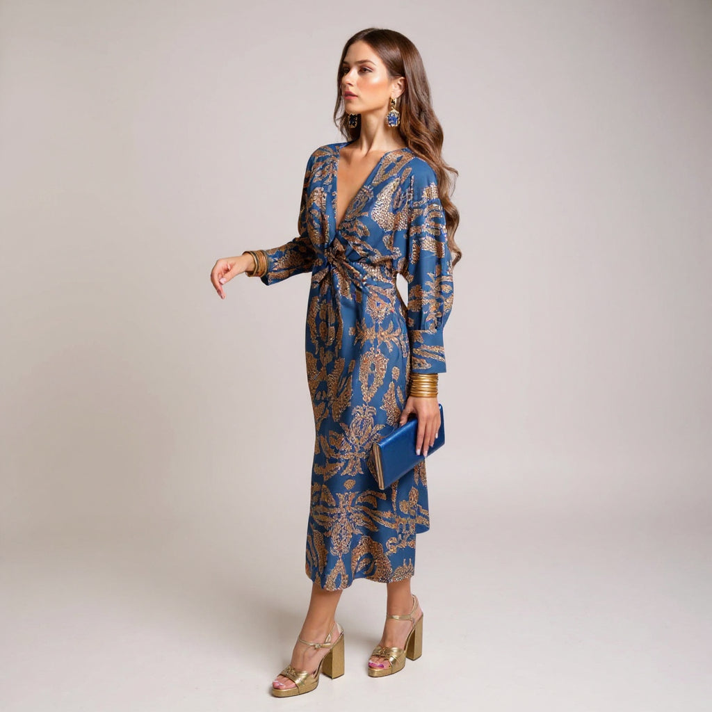 Jagoda - Abito elegante con maniche lunghe