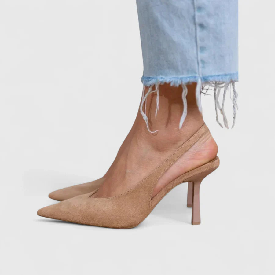 Karolina – Eleganti Décolleté Slingback con Tacco