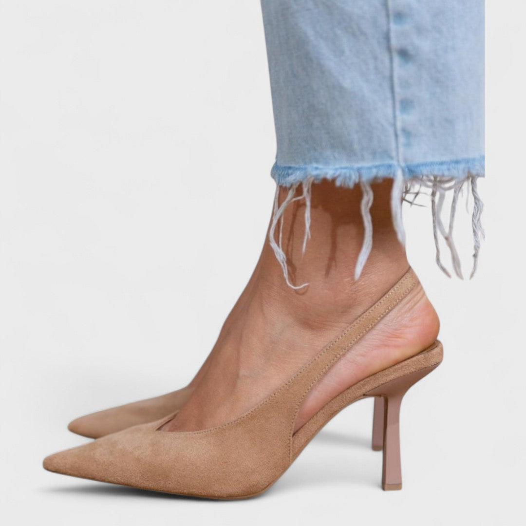 Magda – Eleganti Décolleté Slingback con Tacco Alto