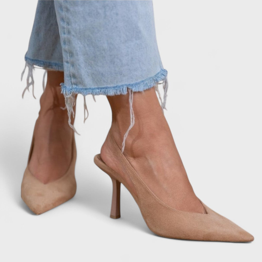 Magda – Eleganti Décolleté Slingback con Tacco Alto