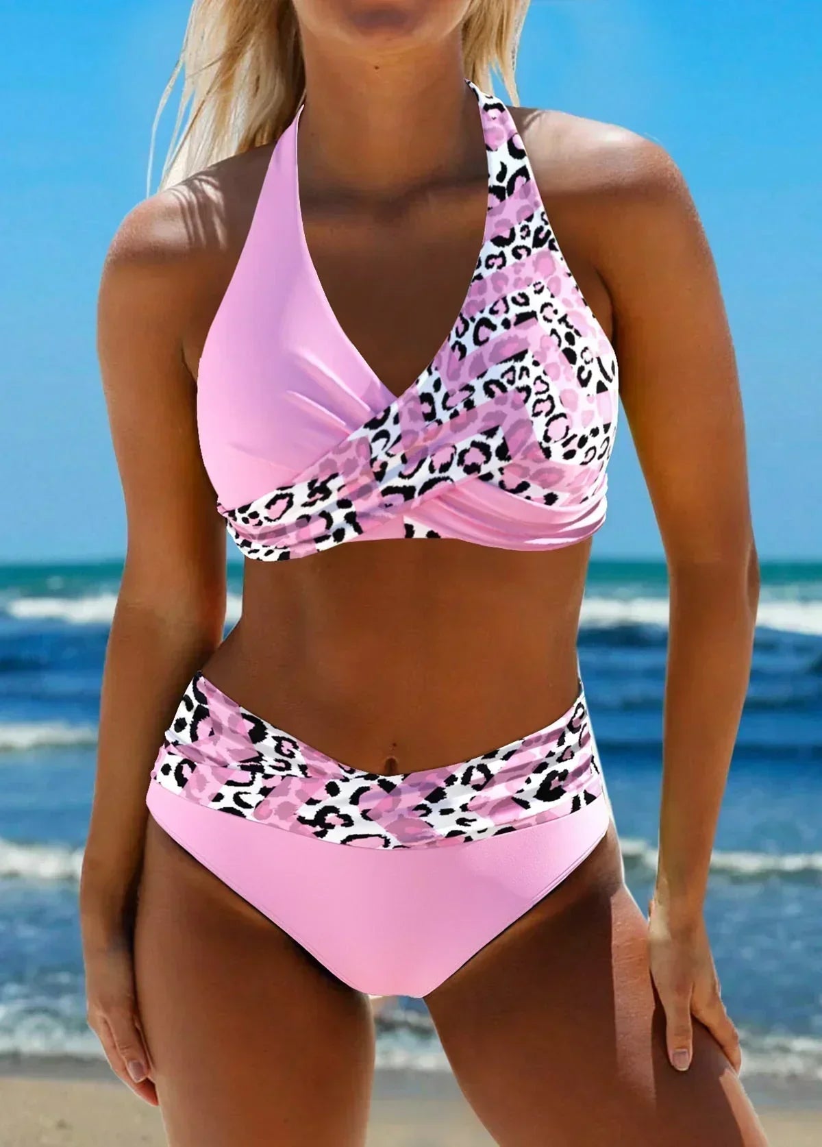 Eleonora - Bikini con cinturino incrociato