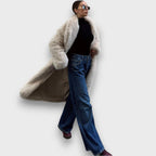Gabriela – Cappotto lungo in pelliccia