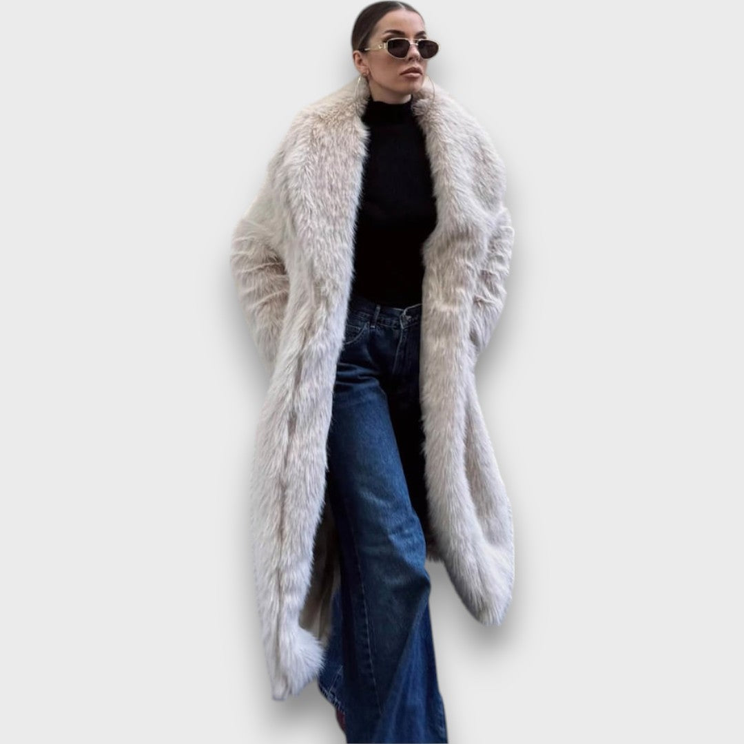 Gabriela – Cappotto lungo in pelliccia