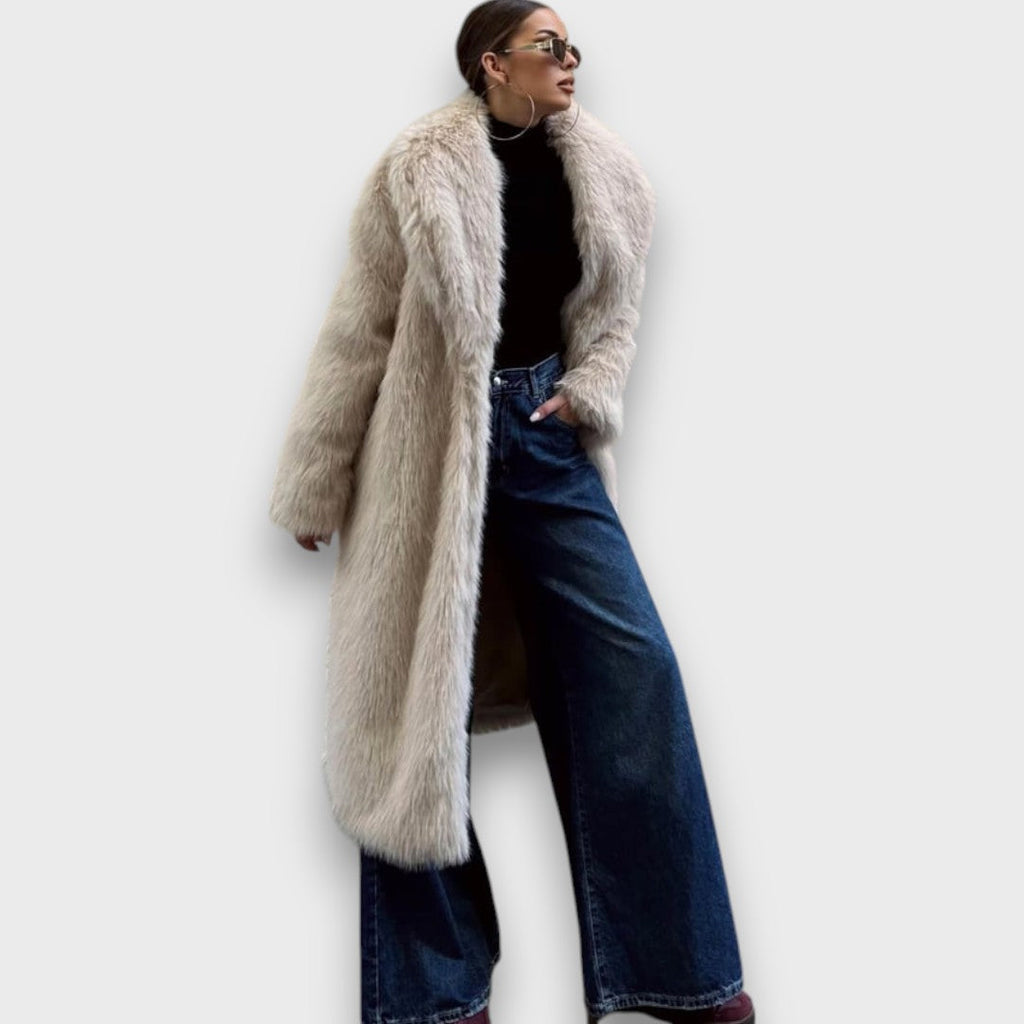 Gabriela – Cappotto lungo in pelliccia