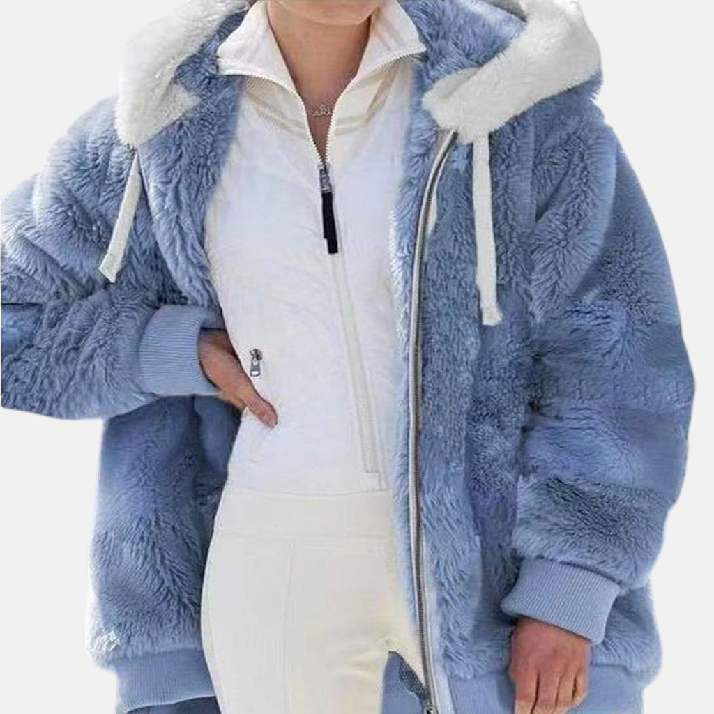 Klaudia - Giacca invernale da donna con cappuccio
