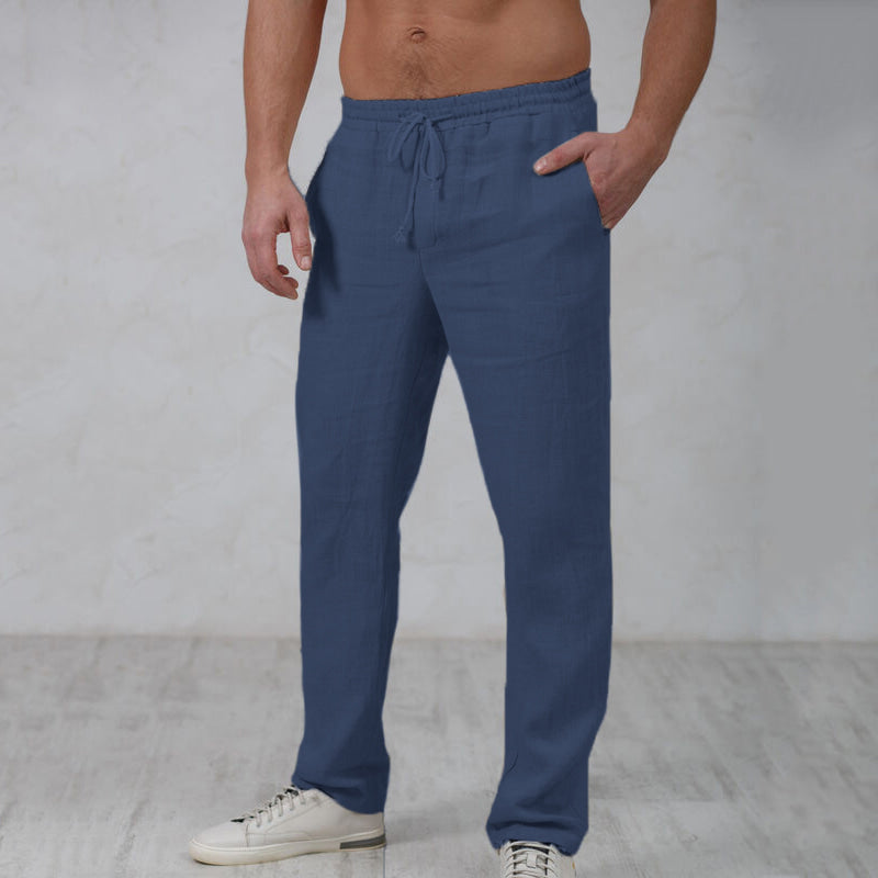 GIORGIO – Pantaloni Leggeri in Lino per Uomini